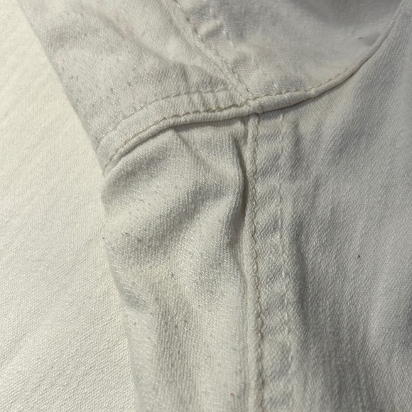 Reitmans Size 15 White Roll-Cuff Capri - Picture 11 of 11